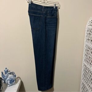 Gap Medium Wash Denim Jeans Men’s 34X32 Relaxed Fit Straight Leg Mid Rise CK Pic
